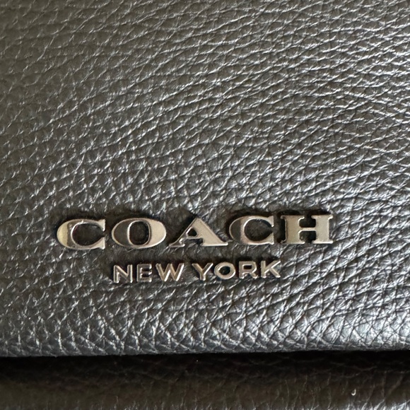 Coach metropolitan soft black backpack main image 4